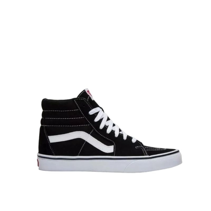 Sepatu Sneakers Vans Sk8 Hi Classics Black White