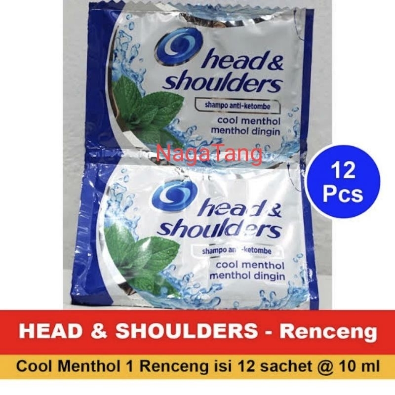 HEAD & SHOULDERS SHAMPOO SACHET 1 RENCENG