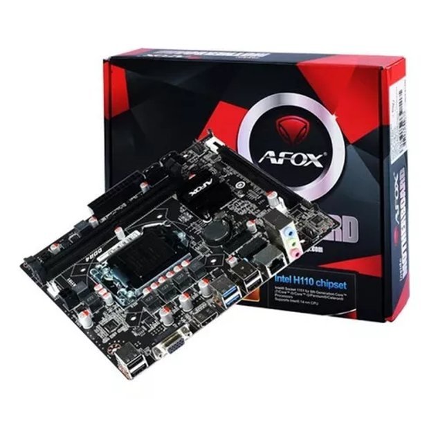 MOTHERBOARD AFOX B250 MA4-V2 LGA 1151 GEN 6-9
