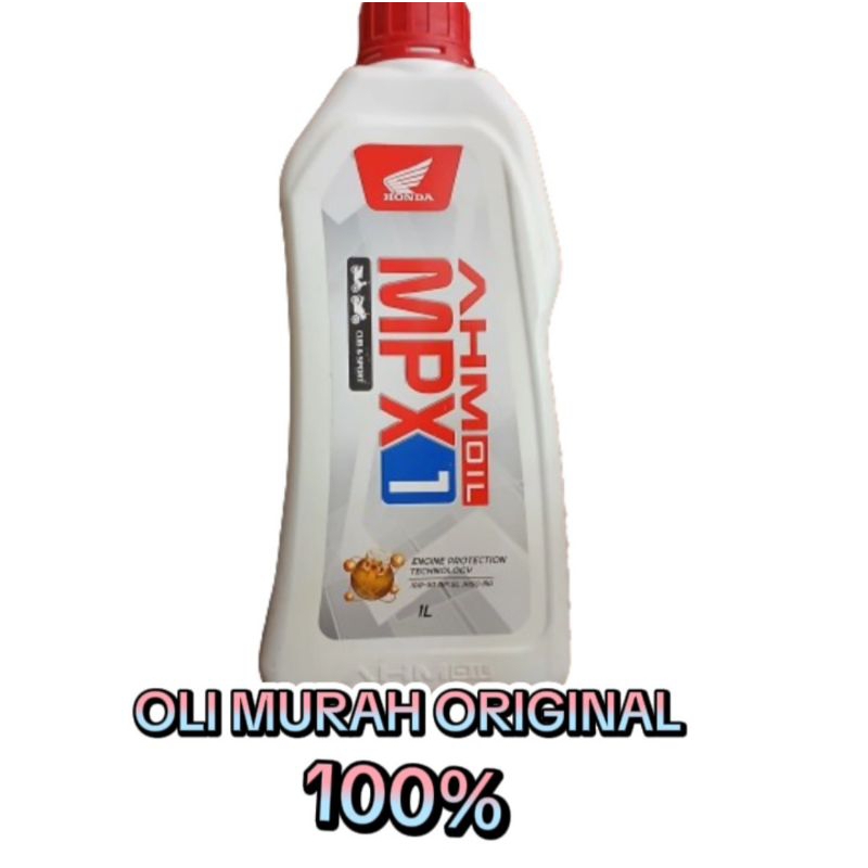 oli motor mpx1 1 liter asli original