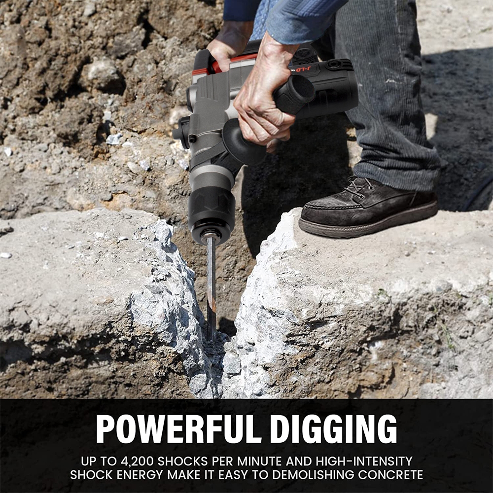 JLD Mesin Bor Hammer Drill bor beton jld 3 fungsi original Mesin bor bobok 26mm Hammer Drill