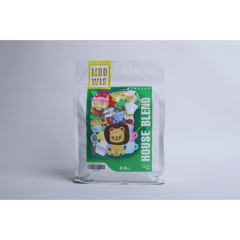 

Kopi House Blend Arabika Robusta 450 Gram Mbowis