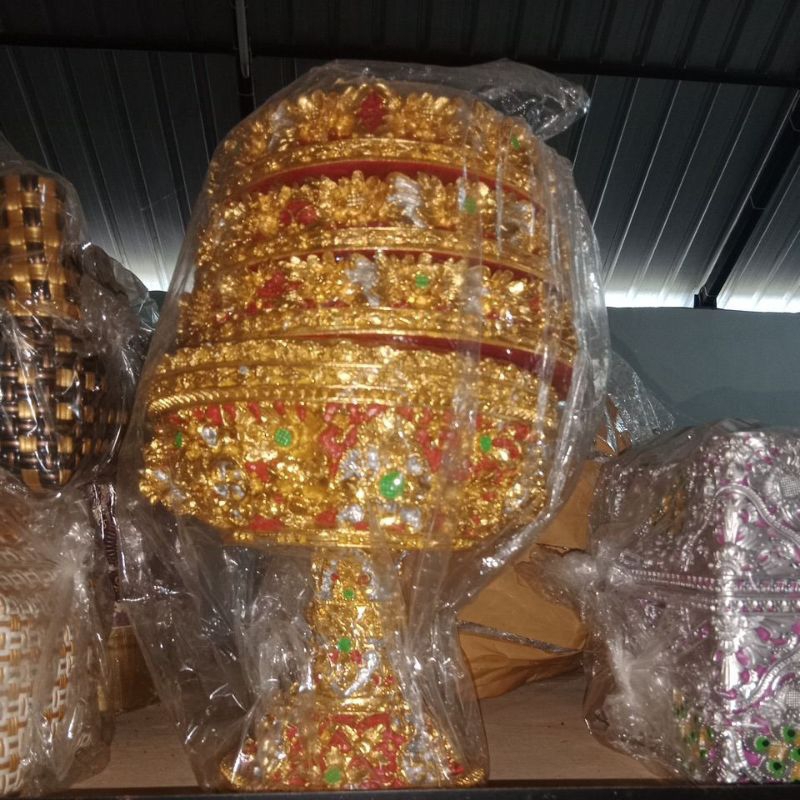 READY dulang bulat tumpuk 3