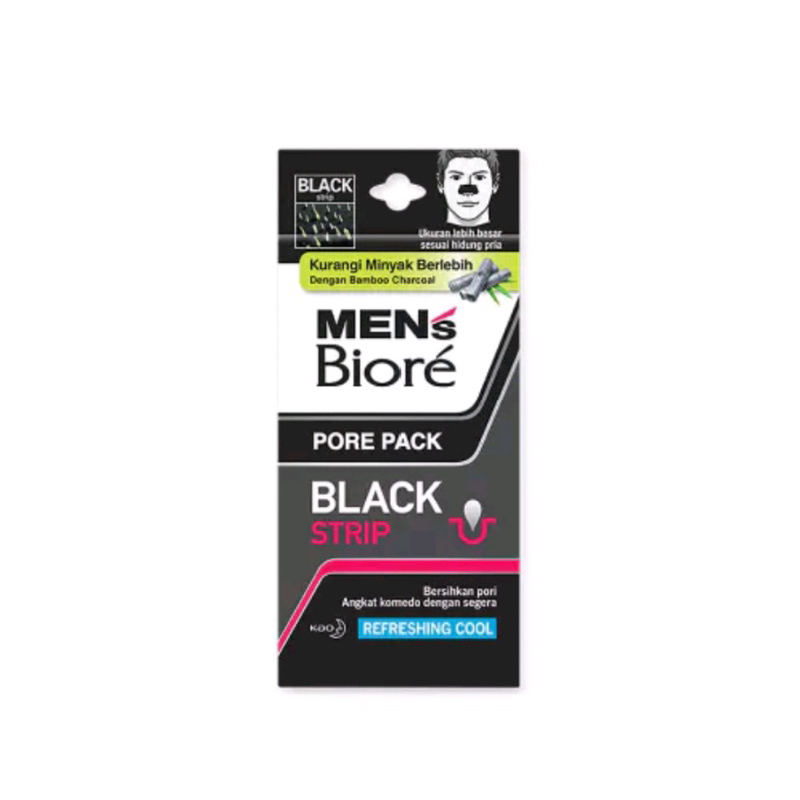 MEN’S BIORE PORE PACK BLACK