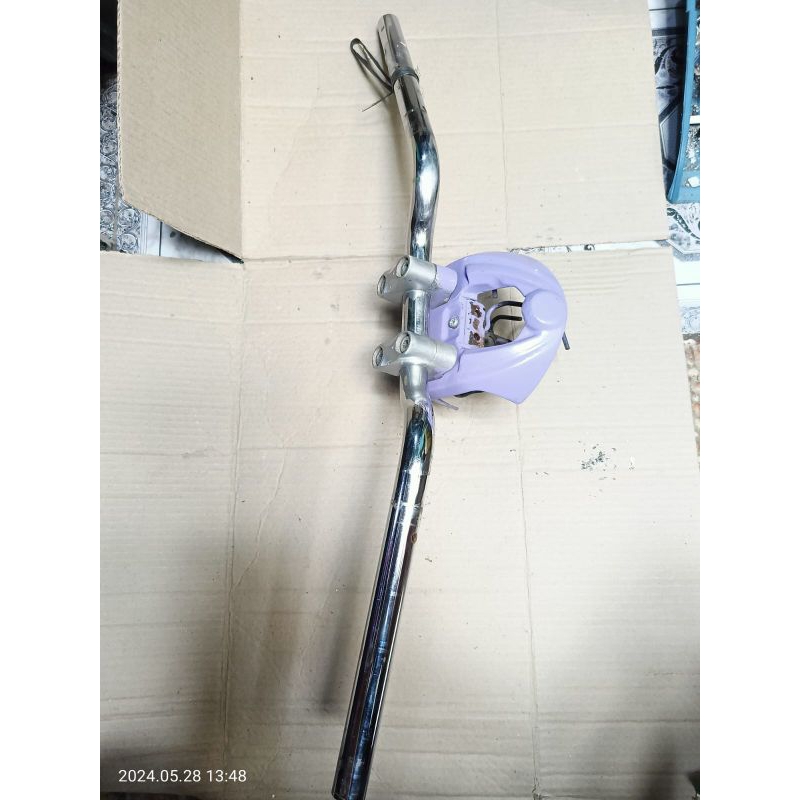 STANG STIR SET BREAKET BREKET DUDUKAN STANG SET YAMAHA FINO FI 115 - 125 FI ORIGINAL