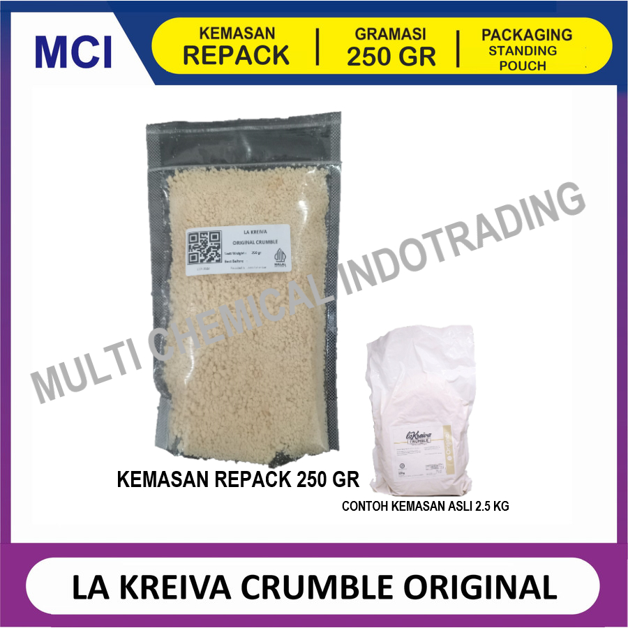 

REPACK - ORIGINAL LA KREIVA CRUMBLE FINE TOPPING 250 GR
