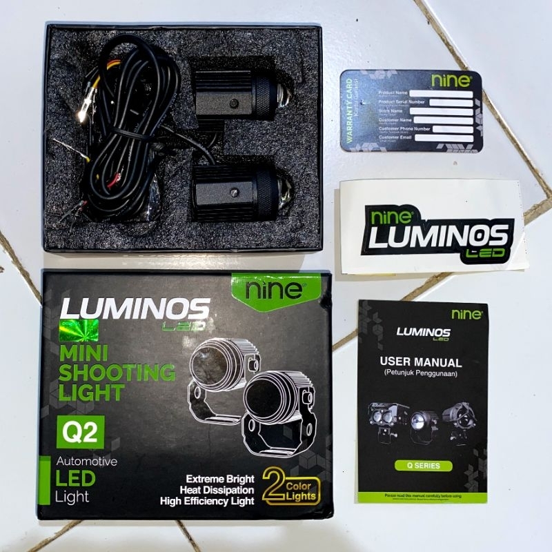 D2 Laser Luminos Q2 Lampu tembak