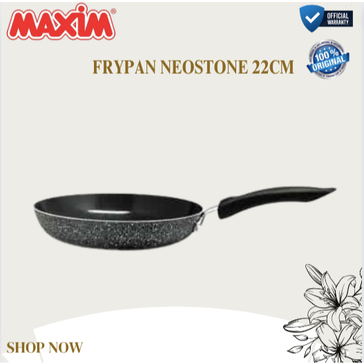 FRYPAN MAXIM NEOSTONE 22CM TEFLON WAJAN/NEOSTONE 22CM/ WAJAN KERAMIK/MAXIM FRYPAN 22CM ORIGINAL
