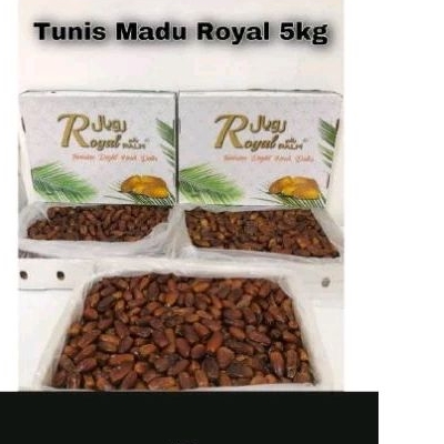 

Kurma Tunisia madu Royal Palm repack 1kg | 500gr