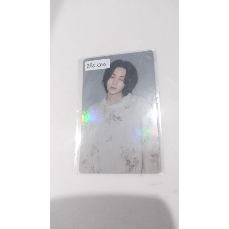 photocard suga dday merem holo