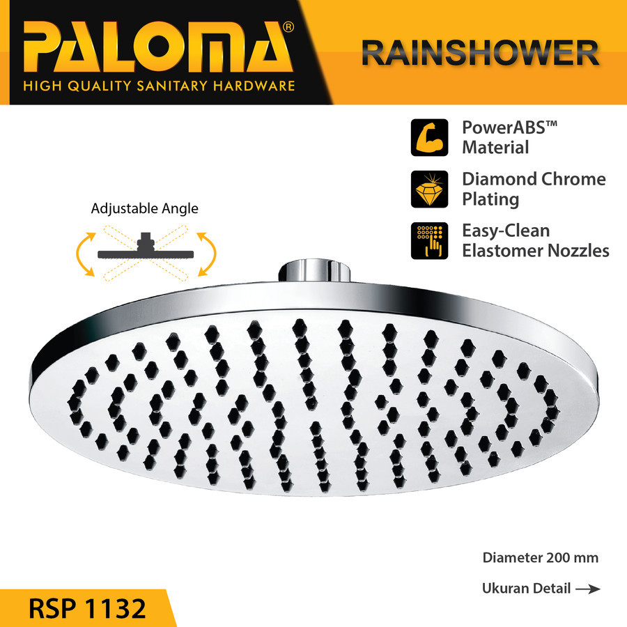 PALOMA KEPALA SHOWER / RAIN SHOWER HEAD RSP 1132