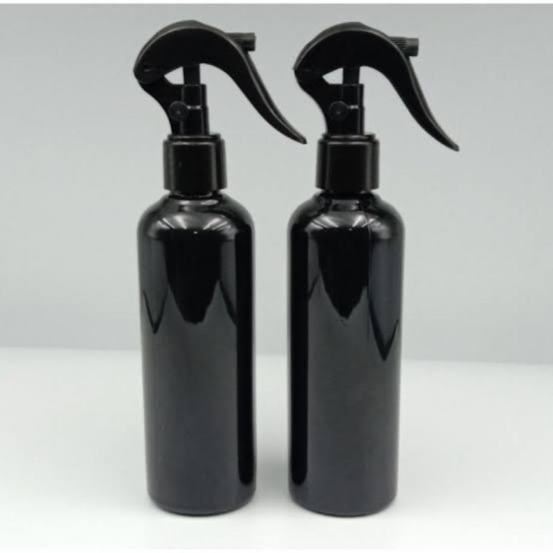 Botol hitam 250 ml Trigger / Botol hitam 250 ml tutup trigger