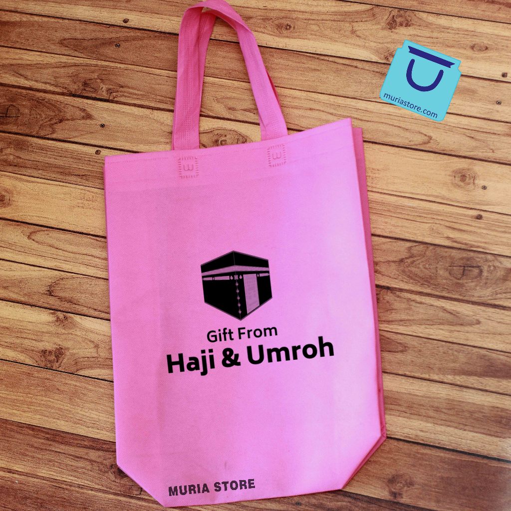 

Tas Tebal Berkualitas bahan dari Spunbond Ukuran 30 x 40 Bisa Custom Desain