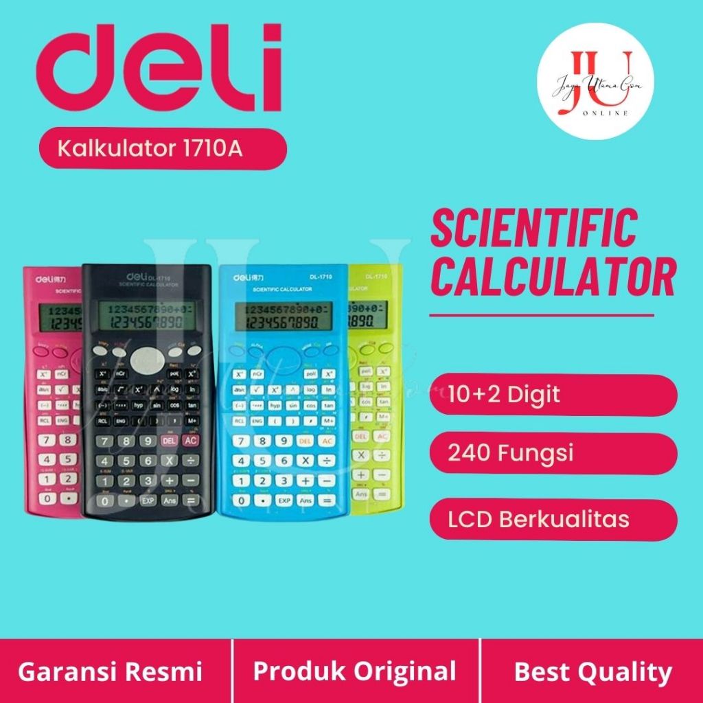

KALKULATOR / CALCULATOR SCIENTIFIC DELI 1710A