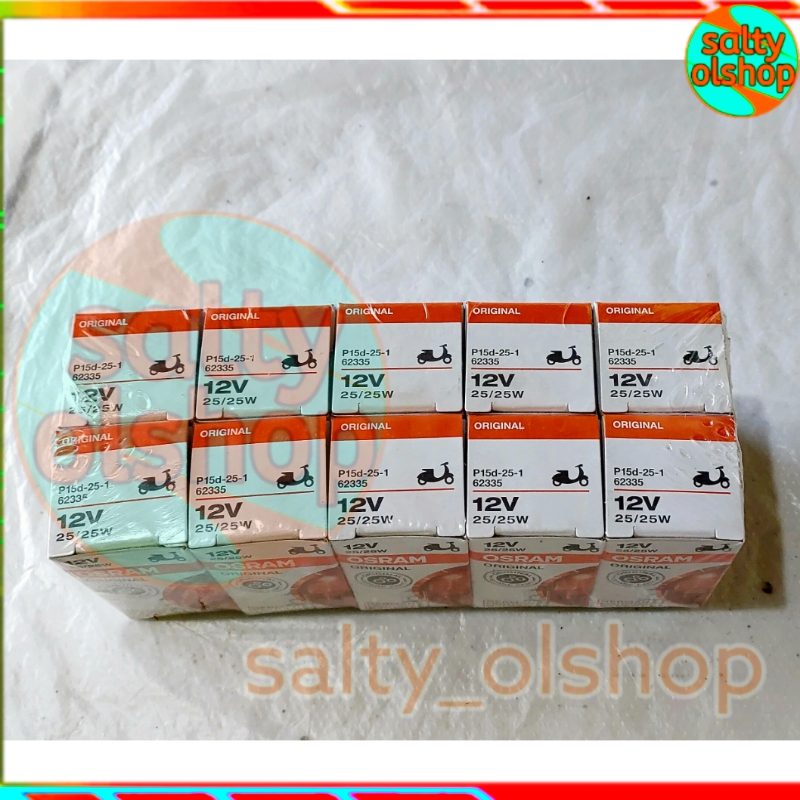 lampu motor / lampu depan motor bebek dan matic / ori osram 25w