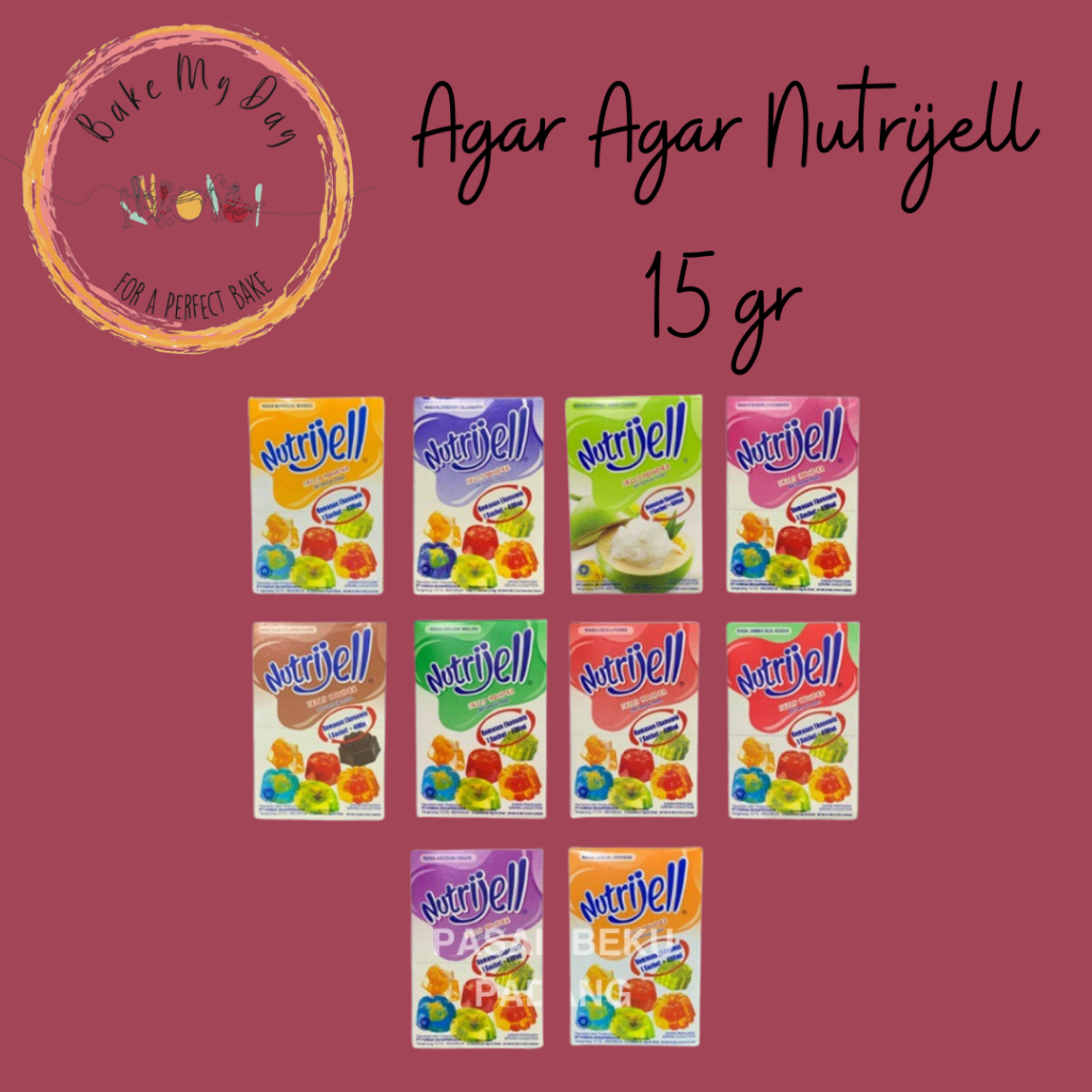 

Agar Agar Nutrijell 15 gr