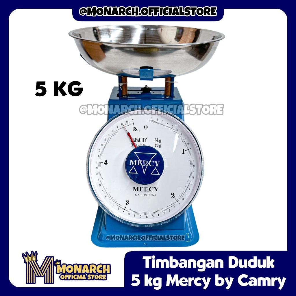 TIMBANGAN JARUM DUDUK MERCY BARU 5KG 10KG 15KG 20KG / TIMBANGAN BUAH SAYUR / TIMBANGAN DAPUR / TIMBA