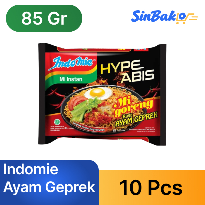 

Indomie Ayam Geprek 85gr (10 Pcs)