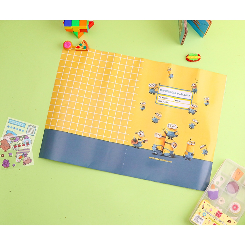 

SAMPUL BUKU ANAK CUSTOM ISI 20 pcs (PART 2= 51-100)/ COVER BUKU / BUKU TULIS / CINNAMOROLL / KUROMI