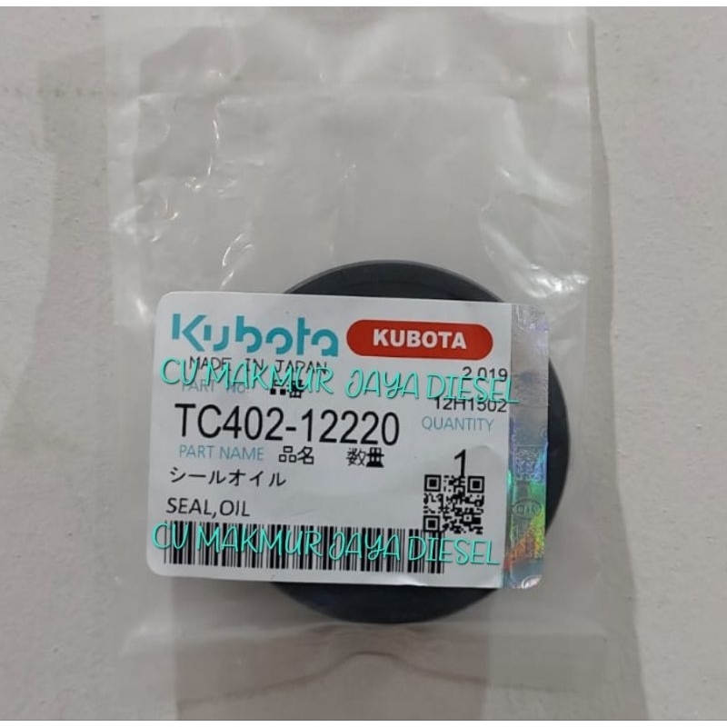 Oil Seal Bevel Gear Front TC402-12220 Kubota