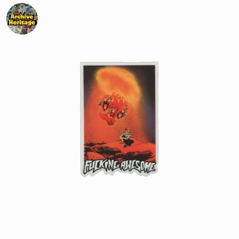 

sticker Fucking Awesome demon dreams stiker clothing brand streetwear