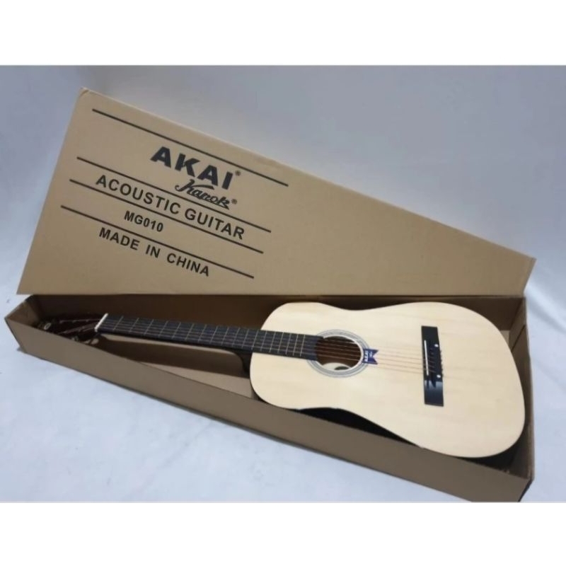 Gitar Akustik KAPOK BY AKAI MG10 Original Product