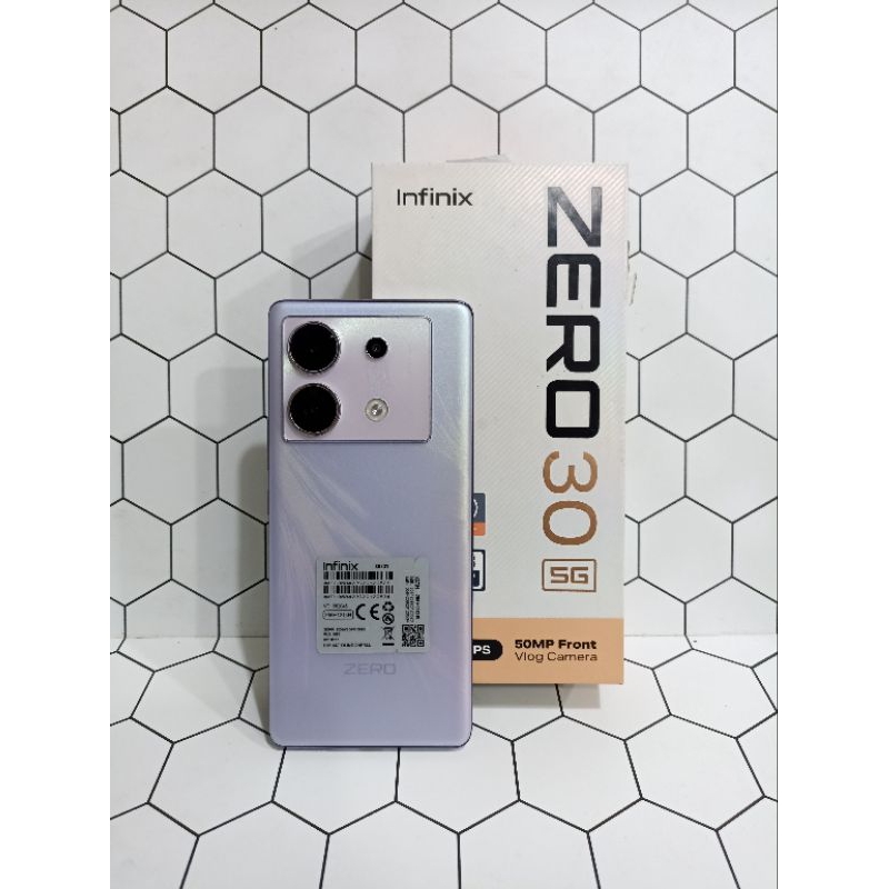 INFINIX ZERO 30 5G 12/256GB HP SECOND FULLSET