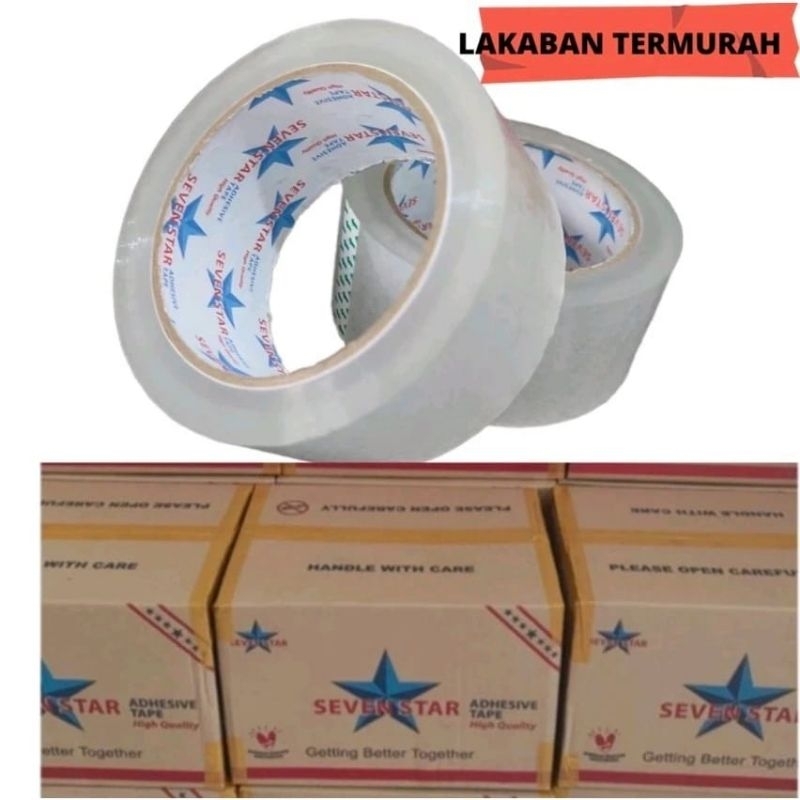 

LAKBAN BENING 45 MM 200Y TAPE / ISOLASI BENING