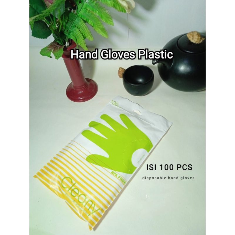 Sarung Tangan Plastik Cleany