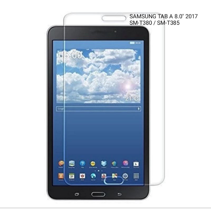 Tempered Glass Samsung Galaxy Tab A8. 0" 2017 Sm-T380, Sm-T385, Sm-T385M