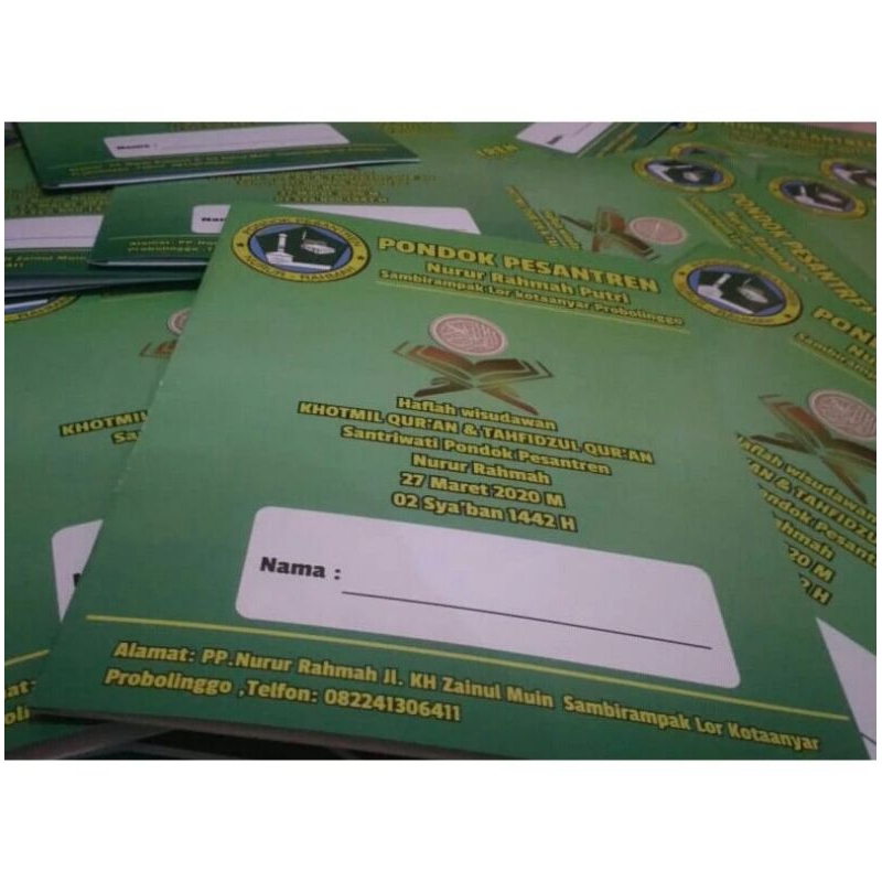 Map Custom / Cetak Map Folder A4