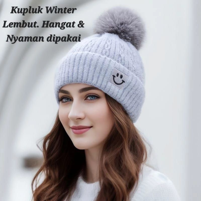 KUPLUK WINTER TOPI MUSIM DINGIN WANITA