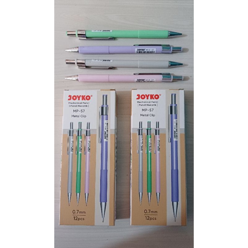 

Pensil Mekanik Mp 57 Merk Joyko 0.7mm Harga Per 1 Pcs