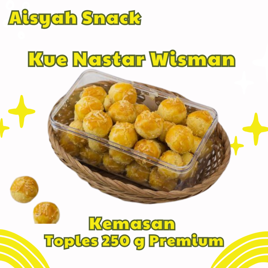 

Kue Nastar Wisman Homemade Premium 250 g