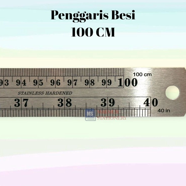 

Terbatas Penggaris BesiMistar Besi Trifelo 1cm