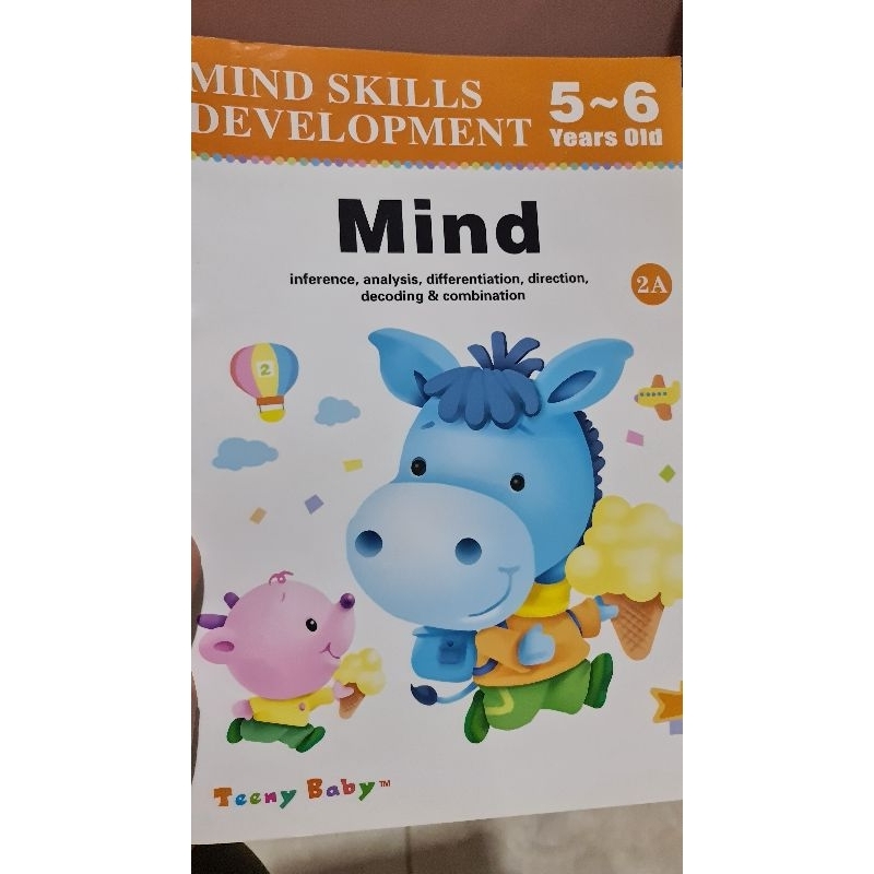 Buku Mind Skills Development 5-6 yo , Preloved
