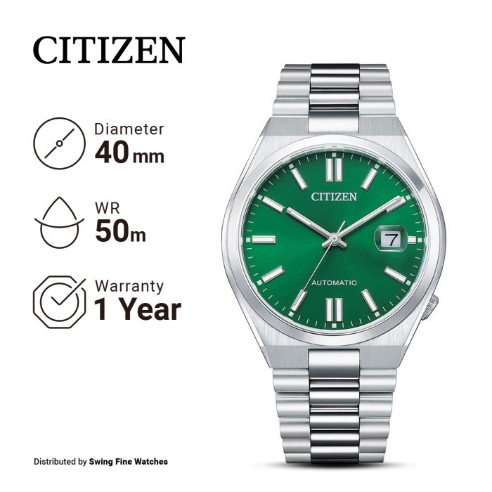 Jam Tangan CITIZEN MECHANICAL Tsuyosa NJ0150-81X Original