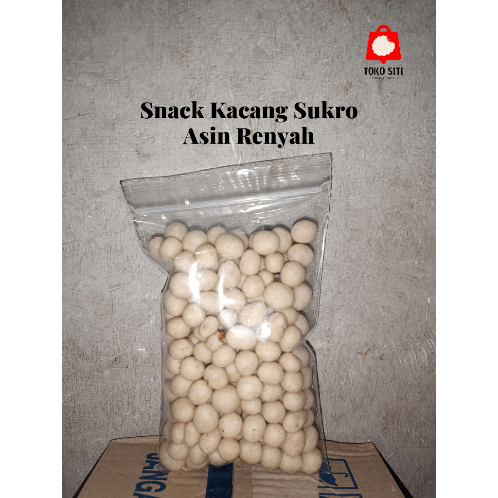 

KACANG SUKRO | KACANG ATOM | SNACK KACANG SUKRO | KACANG SUKRO 250 Gram -- TOKO SITI