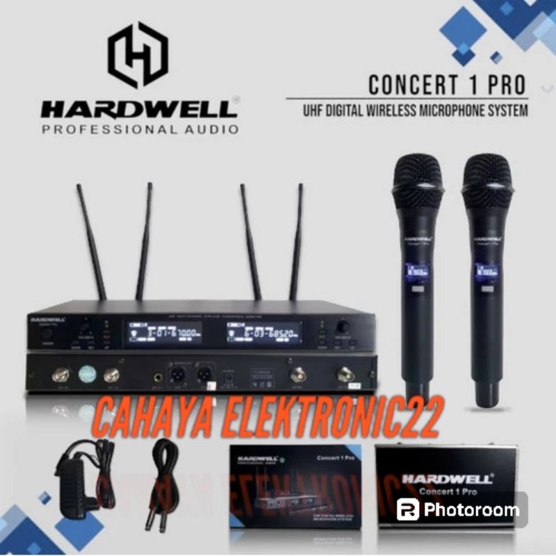 Mic Wireless Hardwell Concert 1 Pro Original Handheld

