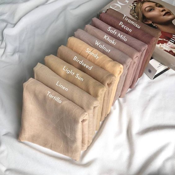 Hijab Segiempat Paris Jadul VARISHA / AZARA / RED ROSE | Hijab Premium Paris Jadul