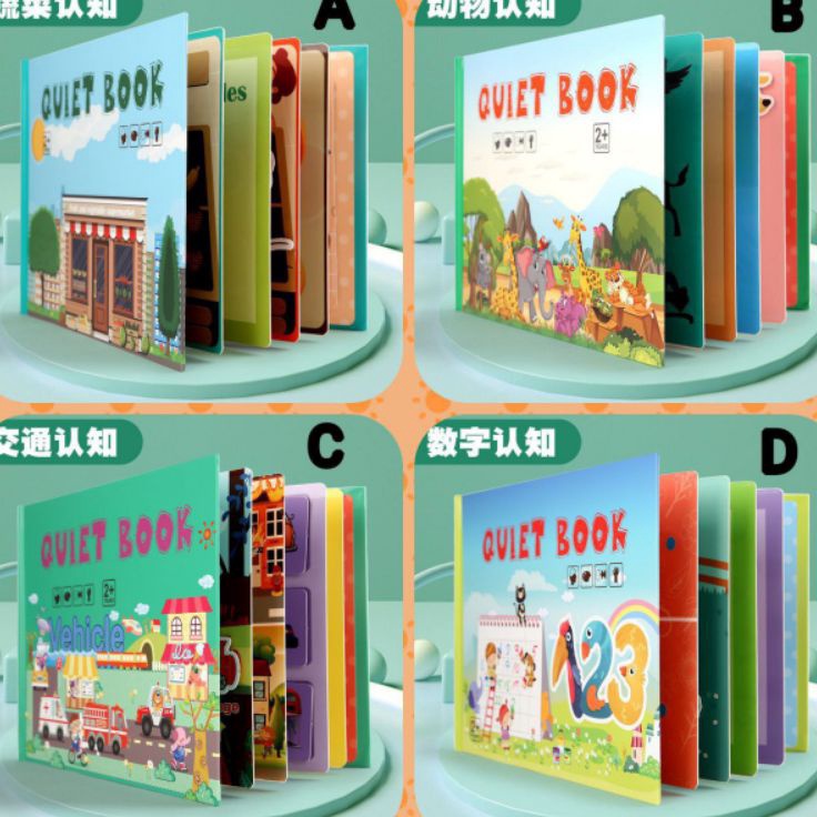 

Buku Melatih Berpikir anak QUITE BOOK dan ANGKA