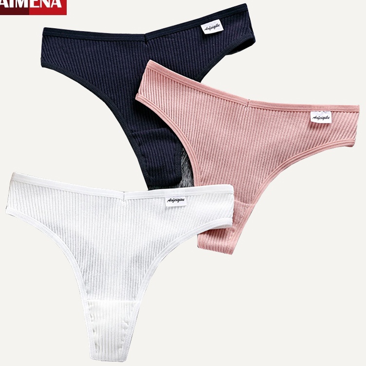 Promo CD Fashion Wanita Celana Dalam Katun Benang Thong