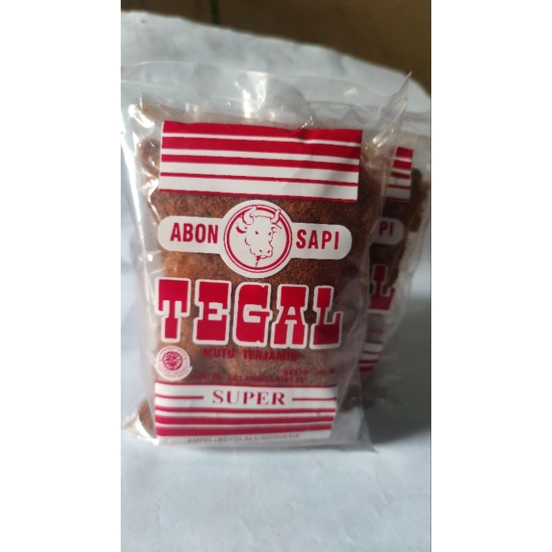 

Abon Sapi Super MANIS Cap Tegal Kemasan 250gr Asli Boyolali