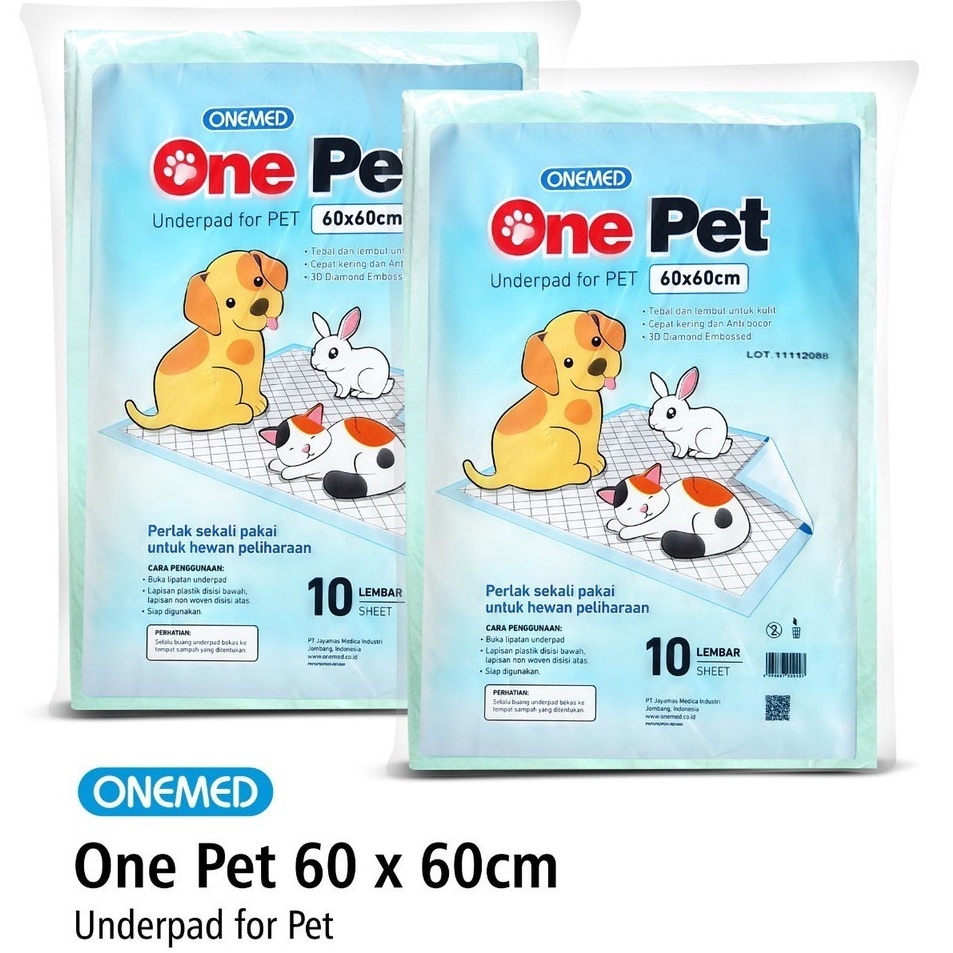 Harga Murah Underpad Kucing  Underpad Anjing Merk One Pet JB