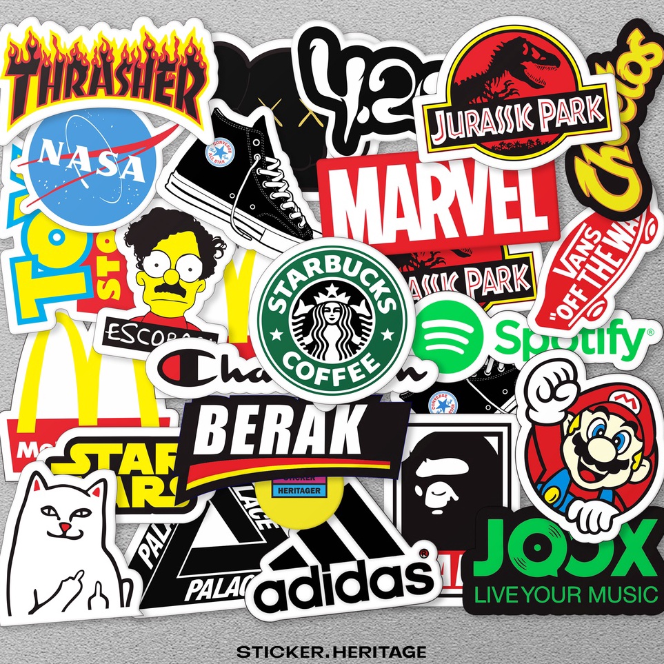 

Stiker Aesthetic LAPTOP Pack Series STIKER TUMBLER HP STIKER LAPTOP