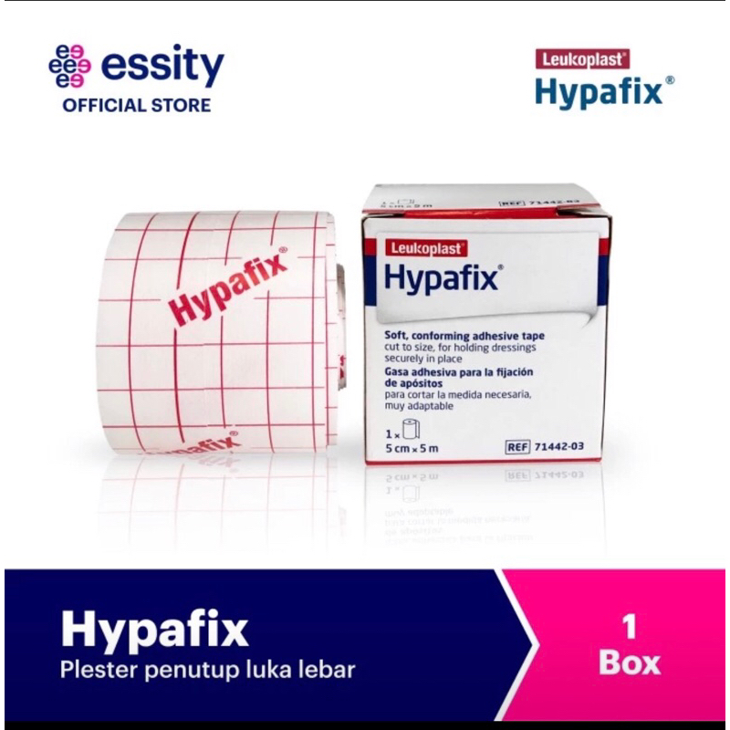 HYpafix Plester Putih penutup luka / Plester Hypafix Leukoplast BSN