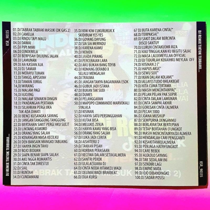 KASET CD MP3 LAGU POP INDONESIA-KASET CD MP3 DJ BREAKBEAT-KASET MP3 INDONESIA DJ-KASET MP3 LAGU DJ T