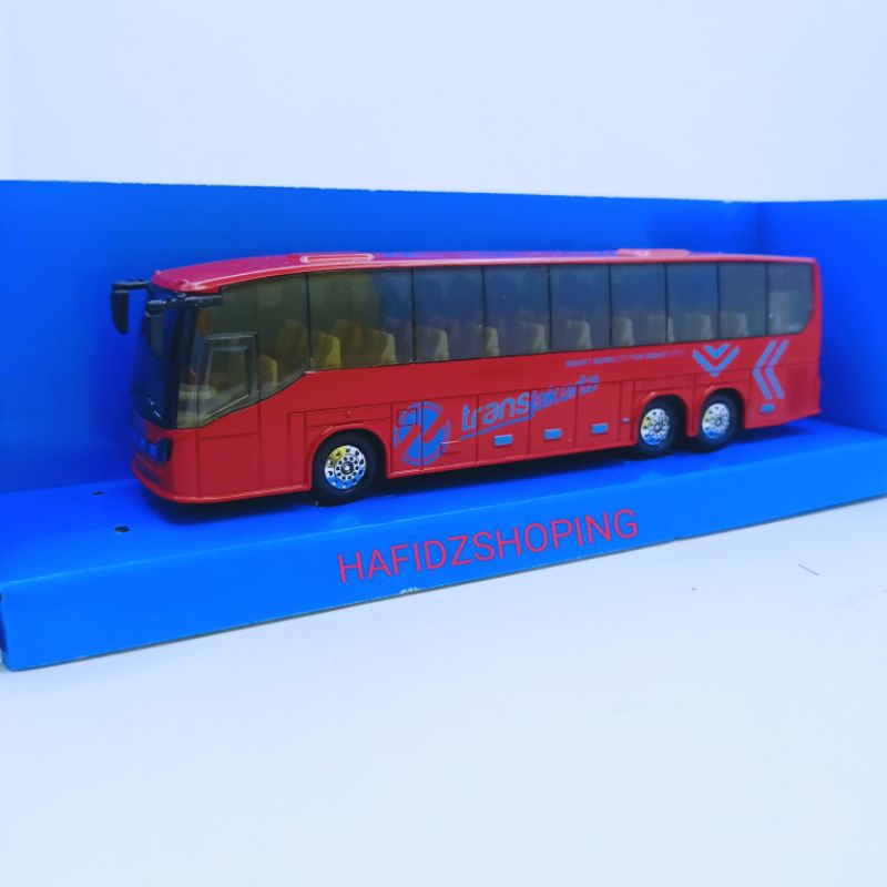 Diecast Bus Transjakarta Dengan Lampu