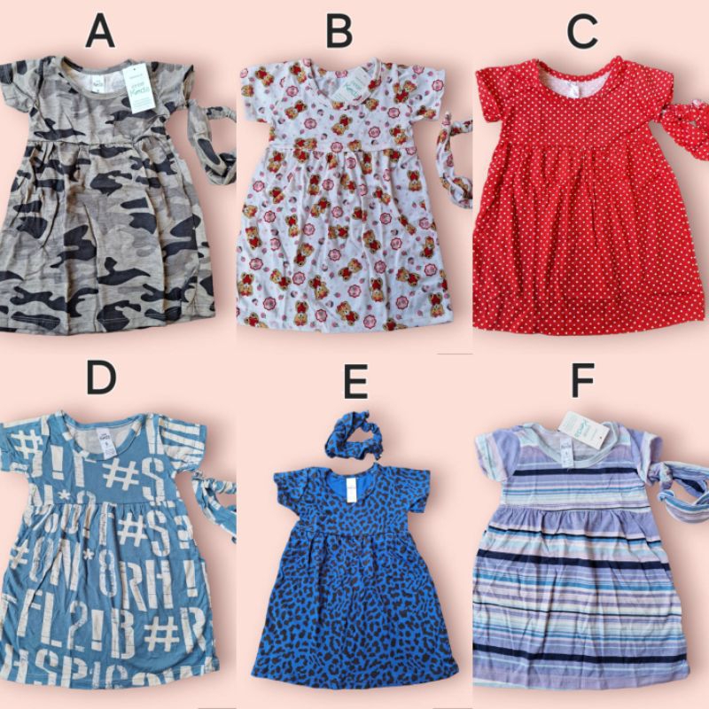 dress bayi daster bayi  dress bayi set bando