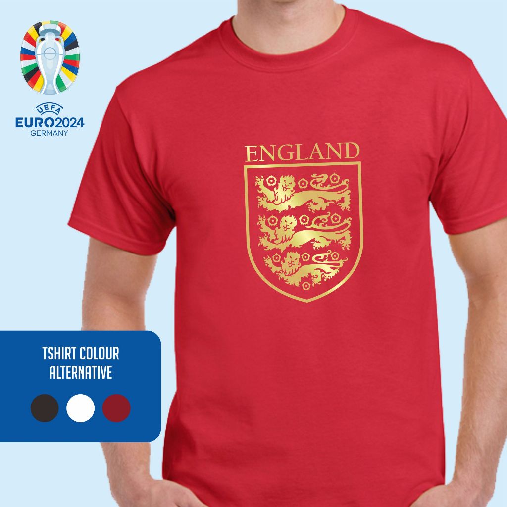 Kaos Fans Timnas Inggris Euro 2024 Gold
